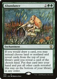 Abundance [Zendikar Rising Commander] | PLUS EV GAMES 