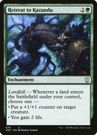 Retreat to Kazandu [Zendikar Rising Commander] | PLUS EV GAMES 