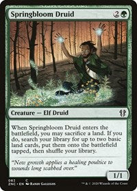 Springbloom Druid [Zendikar Rising Commander] | PLUS EV GAMES 