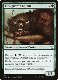 Tuskguard Captain [Zendikar Rising Commander] | PLUS EV GAMES 