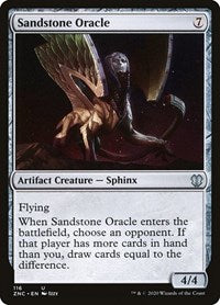 Sandstone Oracle [Zendikar Rising Commander] | PLUS EV GAMES 