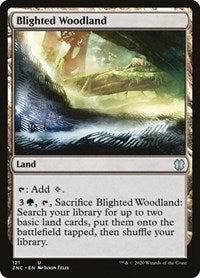 Blighted Woodland [Zendikar Rising Commander] | PLUS EV GAMES 