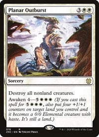 Planar Outburst [Zendikar Rising Commander] | PLUS EV GAMES 