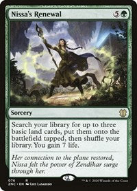 Nissa's Renewal [Zendikar Rising Commander] | PLUS EV GAMES 