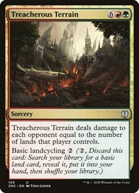 Treacherous Terrain [Zendikar Rising Commander] | PLUS EV GAMES 