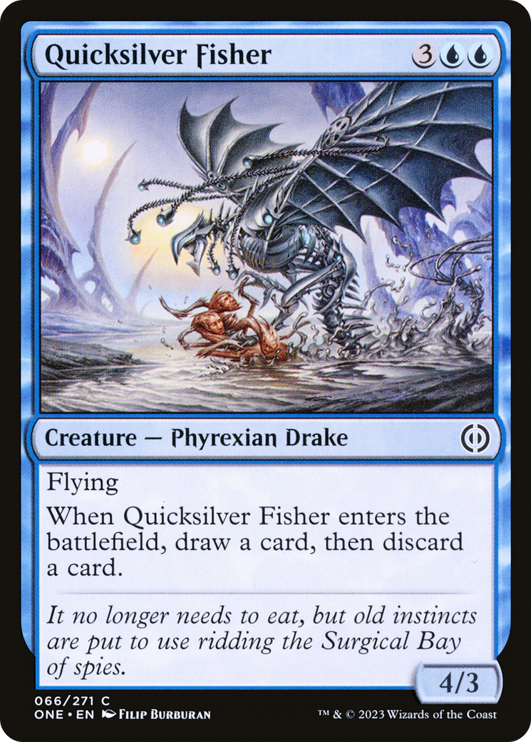 Quicksilver Fisher [Phyrexia: All Will Be One] | PLUS EV GAMES 