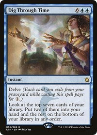 Dig Through Time [Khans of Tarkir Promos] | PLUS EV GAMES 