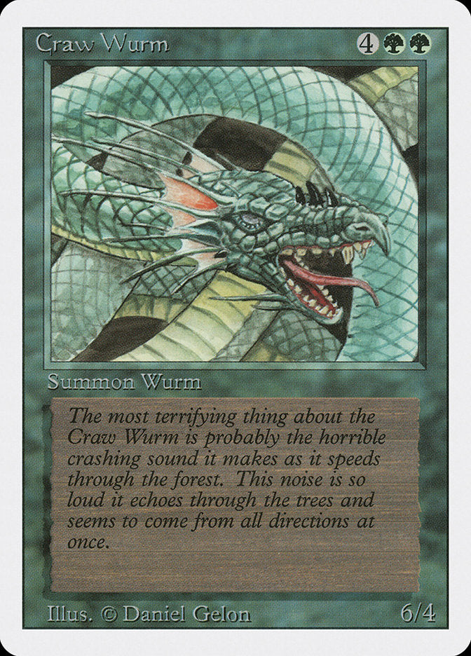 Craw Wurm [Revised Edition] | PLUS EV GAMES 