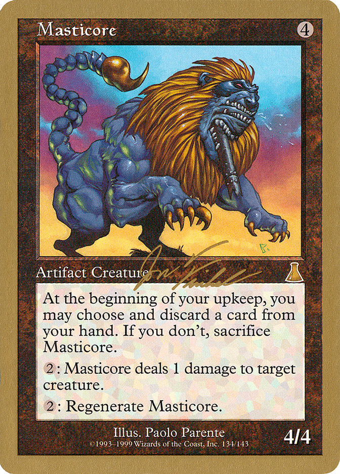 Masticore (Jon Finkel) [World Championship Decks 2000] | PLUS EV GAMES 