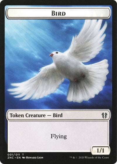 Bird // Kor Ally Double-sided Token [Commander: Zendikar Rising] | PLUS EV GAMES 