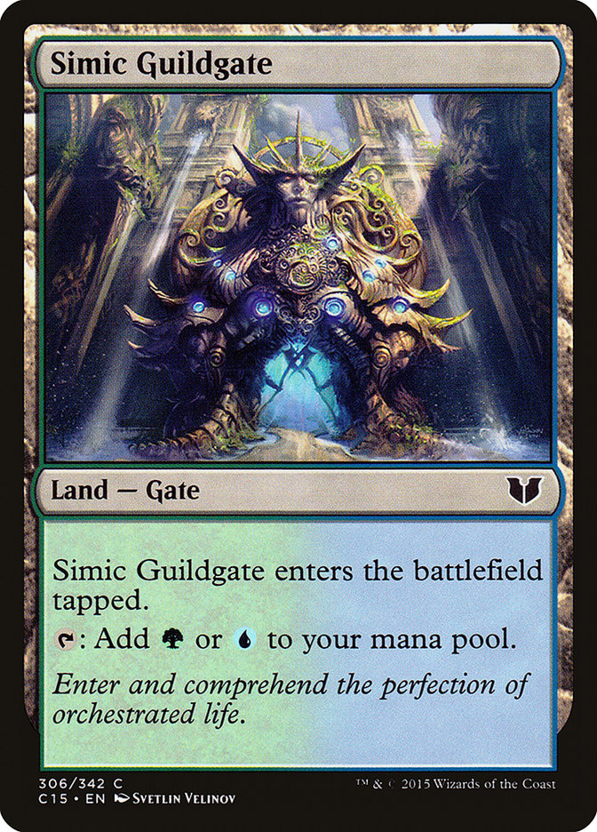 Simic Guildgate [Commander 2015] | PLUS EV GAMES 