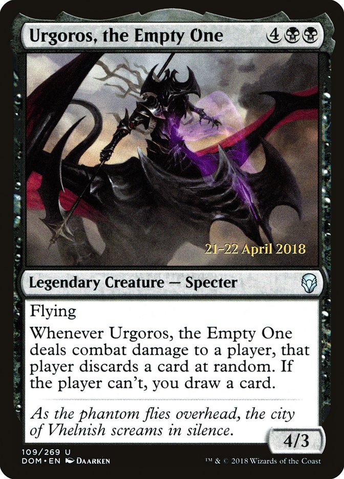 Urgoros, the Empty One  [Dominaria Prerelease Promos] | PLUS EV GAMES 