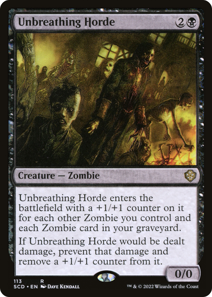 Unbreathing Horde [Starter Commander Decks] | PLUS EV GAMES 