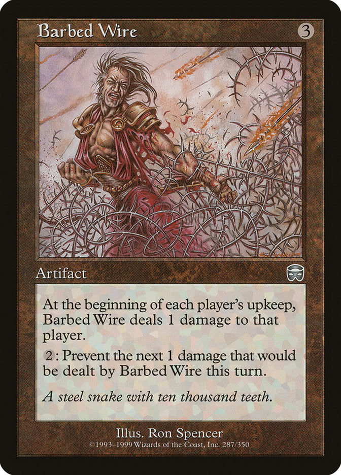 Barbed Wire [Mercadian Masques] | PLUS EV GAMES 