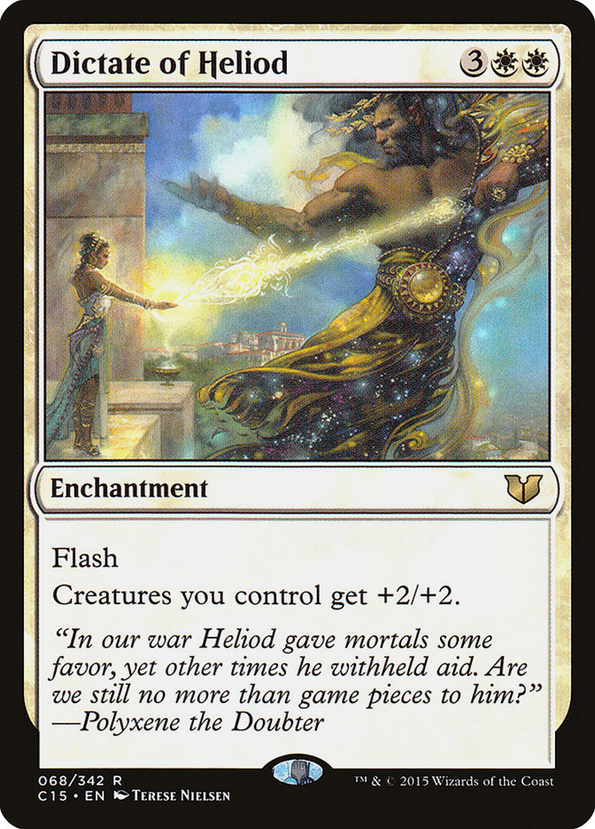 Dictate of Heliod [Commander 2015] | PLUS EV GAMES 