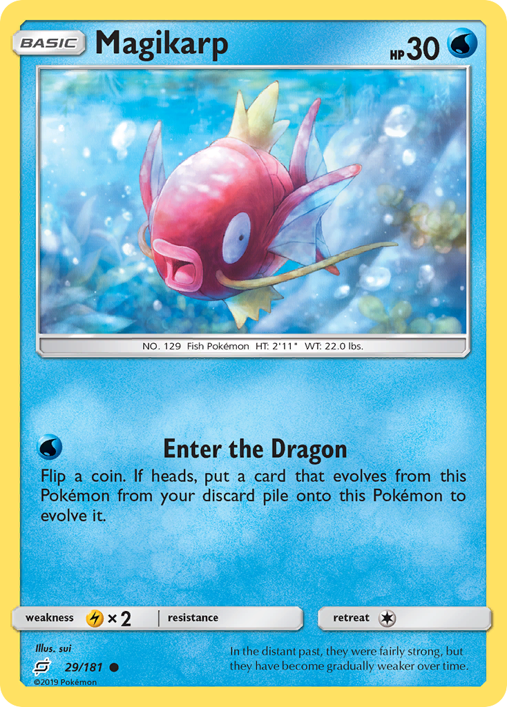 Magikarp (29/181) [Sun & Moon: Team Up] | PLUS EV GAMES 