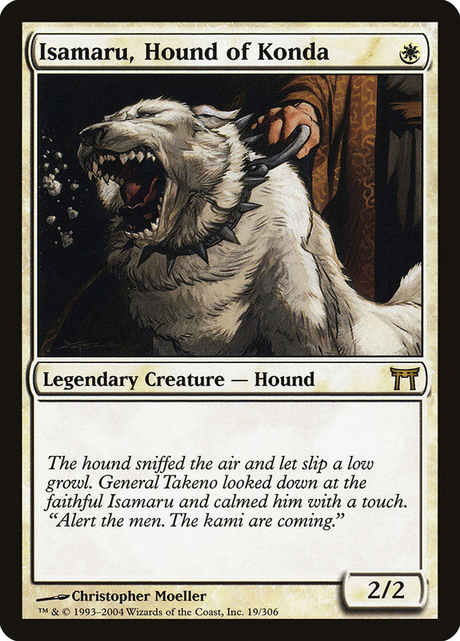 Isamaru, Hound of Konda [Champions of Kamigawa] | PLUS EV GAMES 