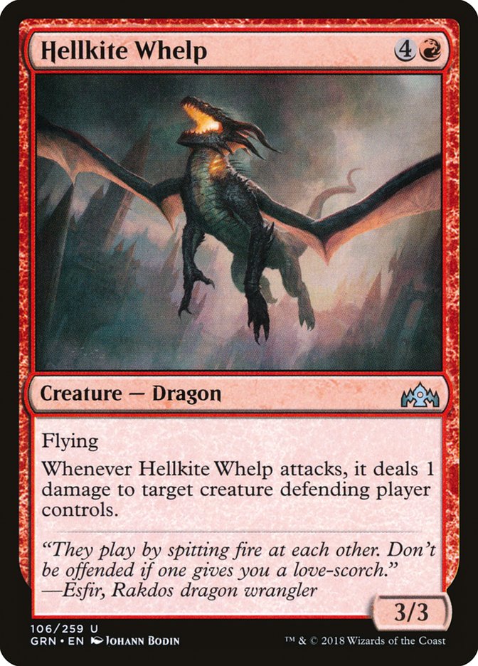 Hellkite Whelp [Guilds of Ravnica] | PLUS EV GAMES 