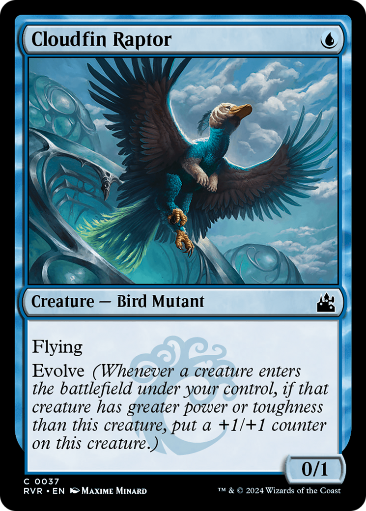 Cloudfin Raptor [Ravnica Remastered] | PLUS EV GAMES 