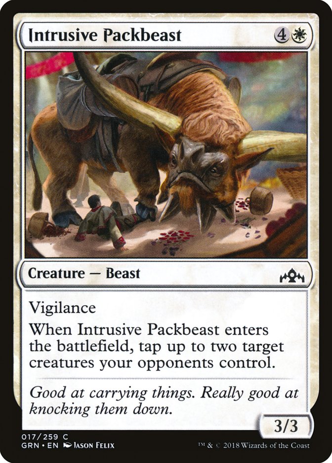 Intrusive Packbeast [Guilds of Ravnica] | PLUS EV GAMES 