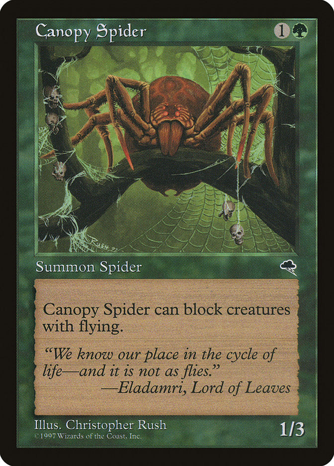 Canopy Spider [Tempest] | PLUS EV GAMES 