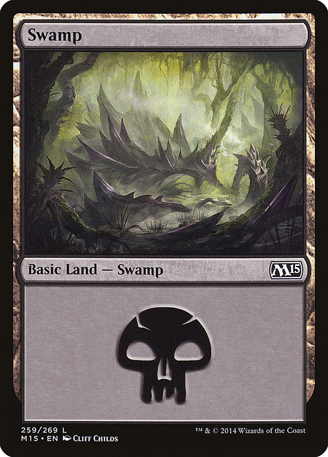 Swamp (259) [Magic 2015] | PLUS EV GAMES 