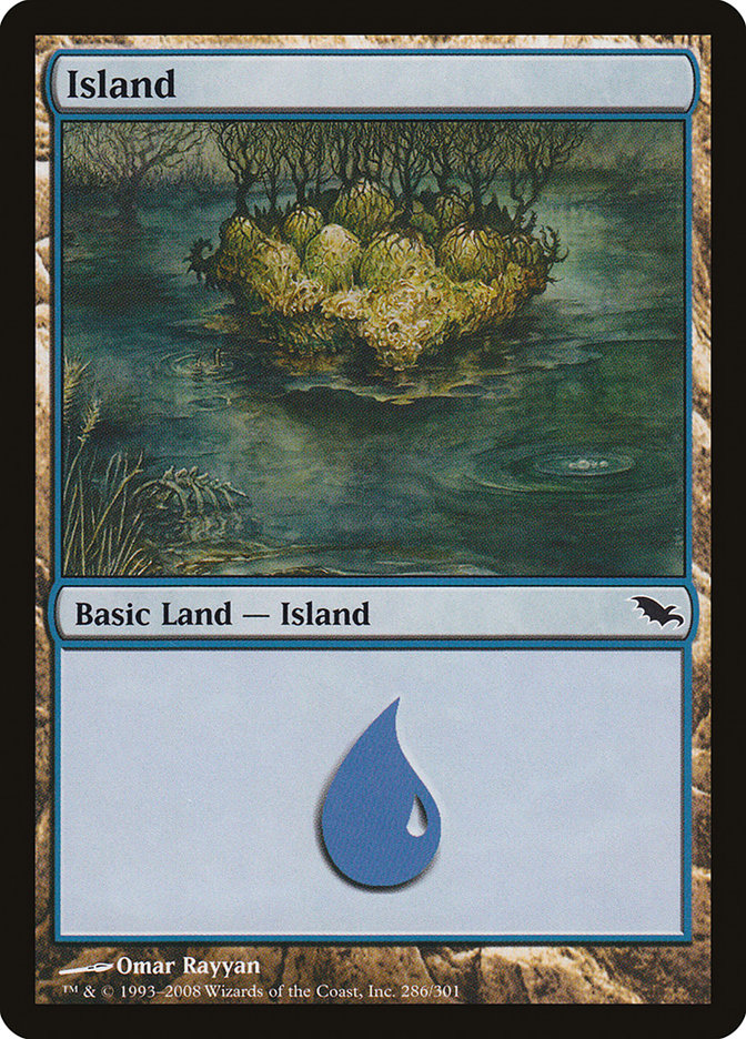 Island (286) [Shadowmoor] | PLUS EV GAMES 