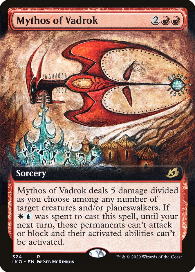 Mythos of Vadrok (Extended Art) [Ikoria: Lair of Behemoths] | PLUS EV GAMES 