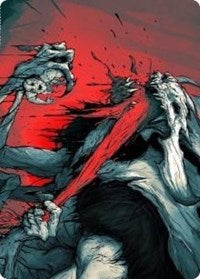 Vorinclex, Monstrous Raider 2 Art Card [Kaldheim: Art Series] | PLUS EV GAMES 