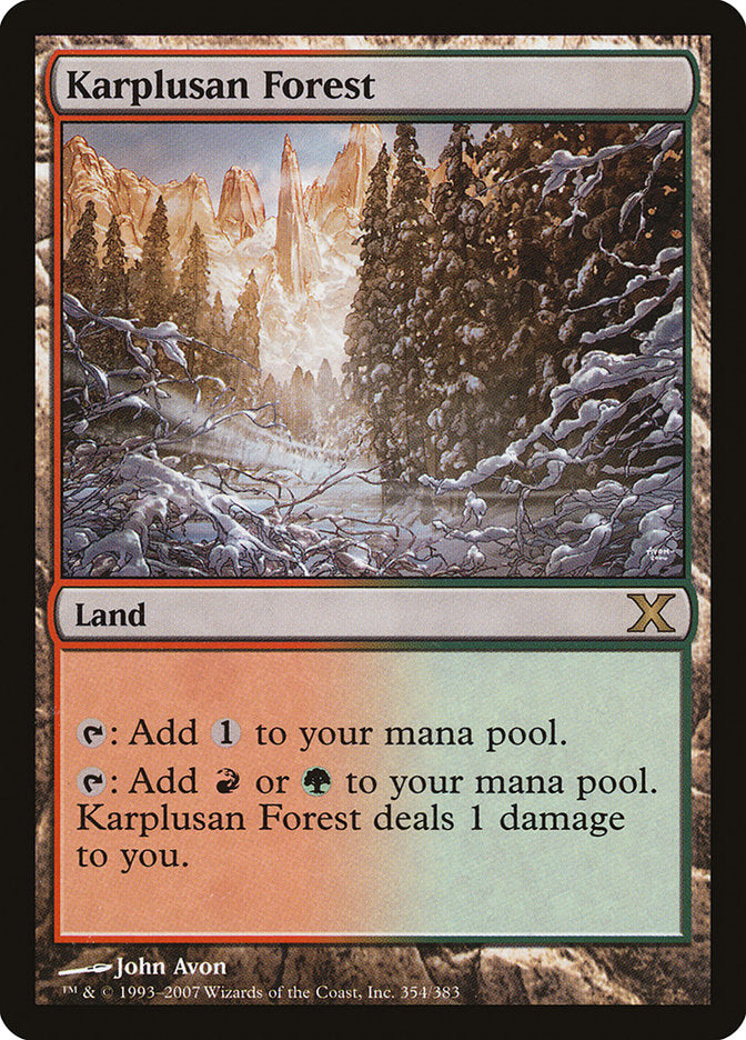 Karplusan Forest [Tenth Edition] | PLUS EV GAMES 