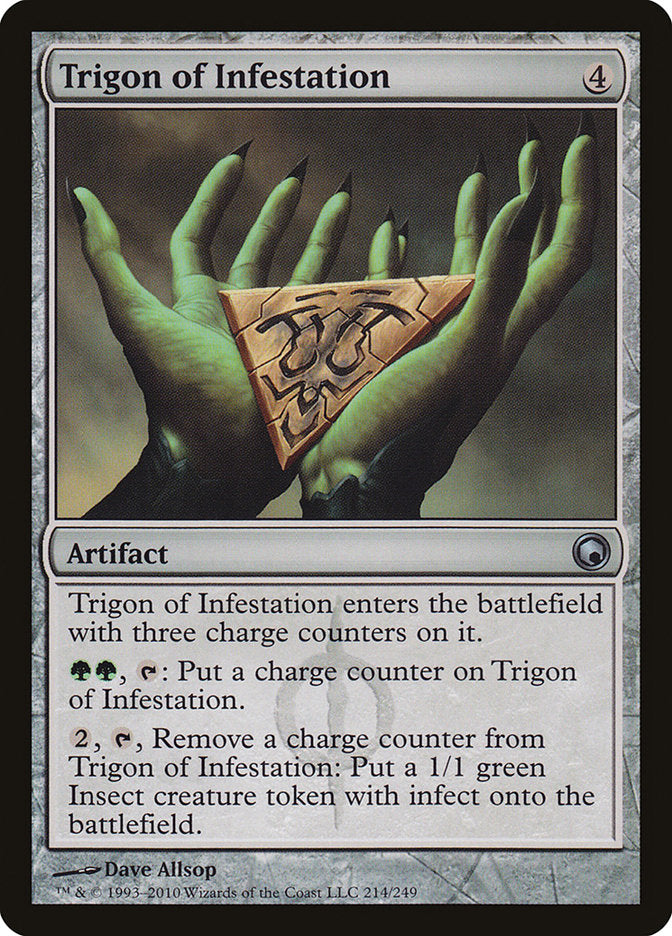 Trigon of Infestation [Scars of Mirrodin] | PLUS EV GAMES 