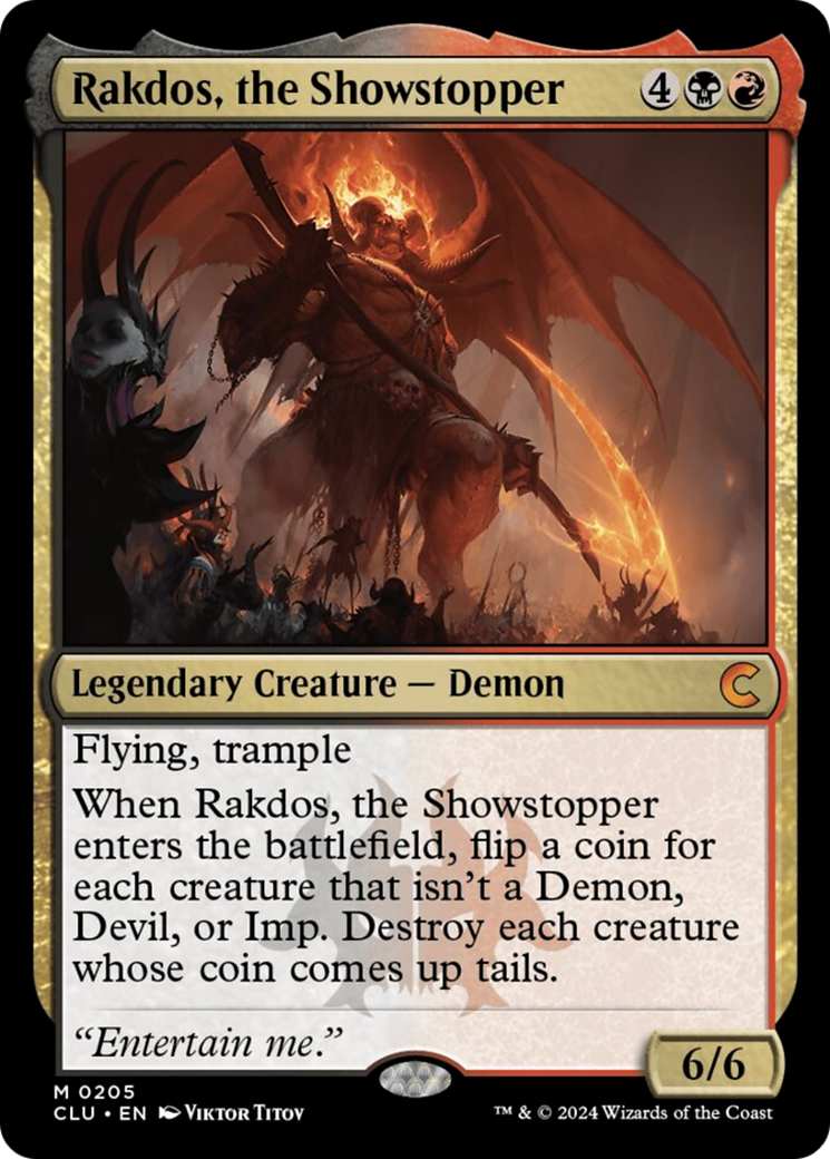 Rakdos, the Showstopper [Ravnica: Clue Edition] | PLUS EV GAMES 