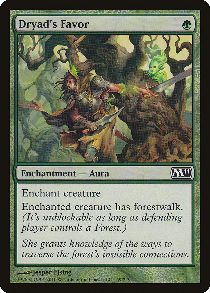 Dryad's Favor [Magic 2011] | PLUS EV GAMES 