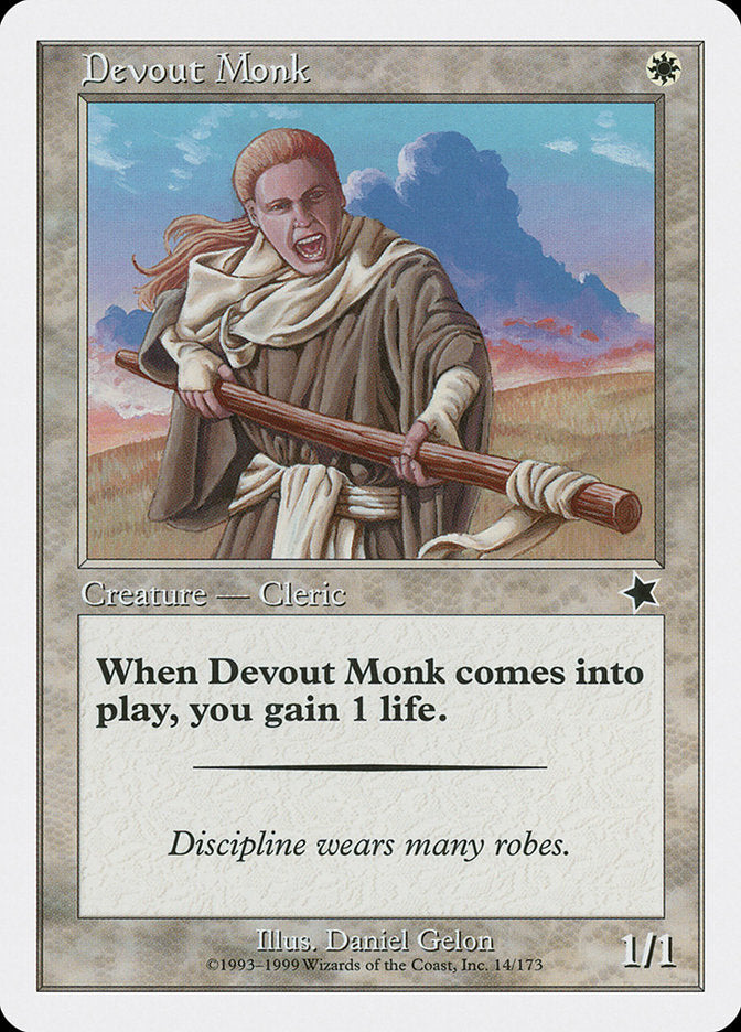Devout Monk [Starter 1999] | PLUS EV GAMES 