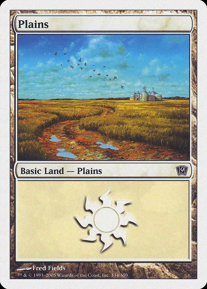 Plains (334) [Ninth Edition] | PLUS EV GAMES 