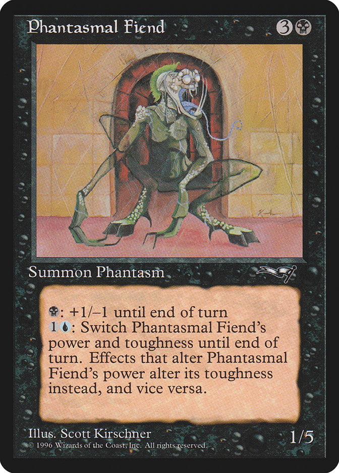 Phantasmal Fiend (Standing) [Alliances] | PLUS EV GAMES 