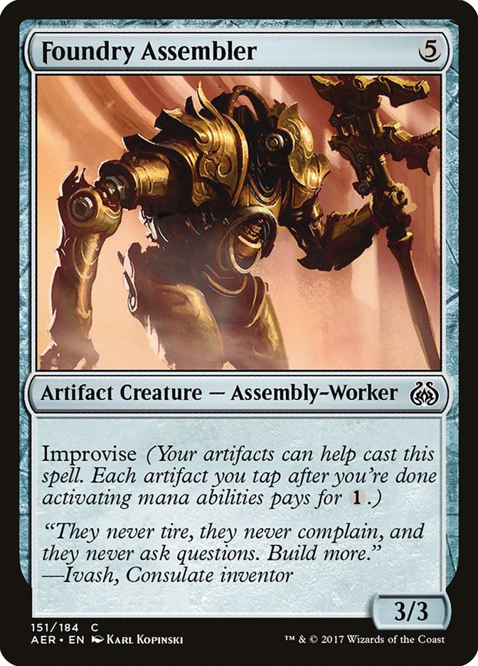 Foundry Assembler [Aether Revolt] | PLUS EV GAMES 