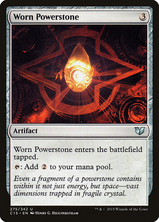 Worn Powerstone [Commander 2015] | PLUS EV GAMES 