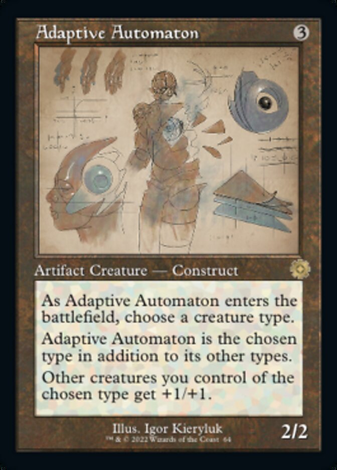 Adaptive Automaton (Retro Schematic) [The Brothers' War Retro Artifacts] | PLUS EV GAMES 
