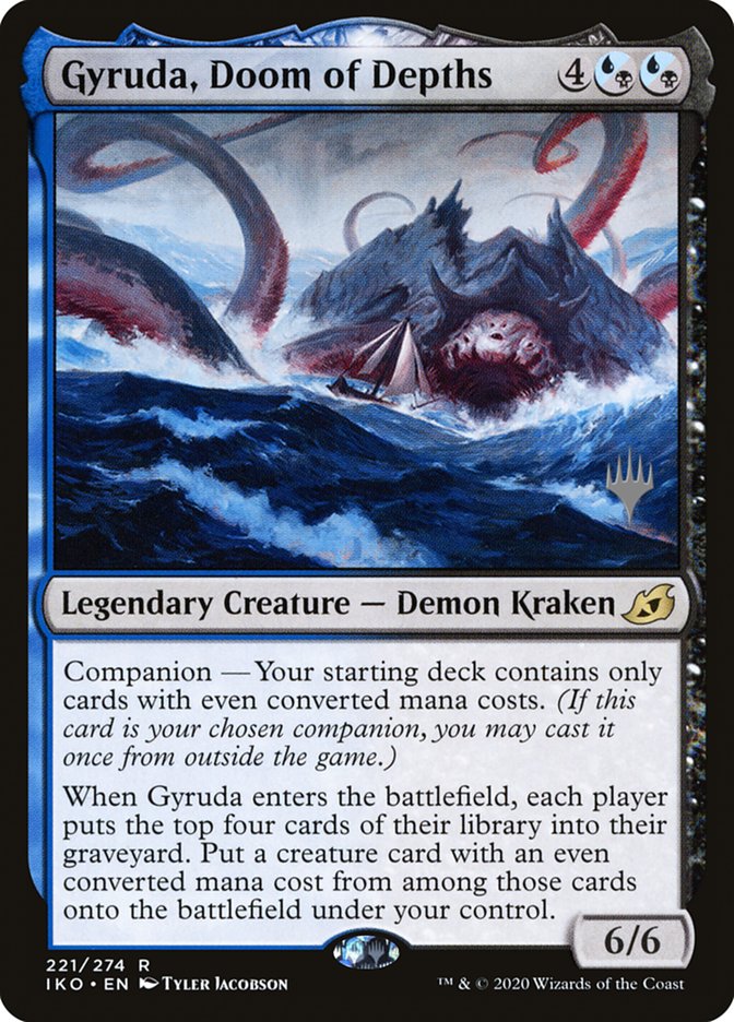 Gyruda, Doom of Depths (Promo Pack) [Ikoria: Lair of Behemoths Promos] | PLUS EV GAMES 