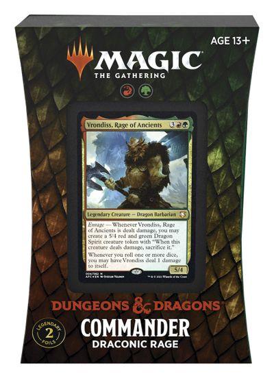 Magic the Gathering CCG: Adventures in the Forgotten Realms Commander Decks