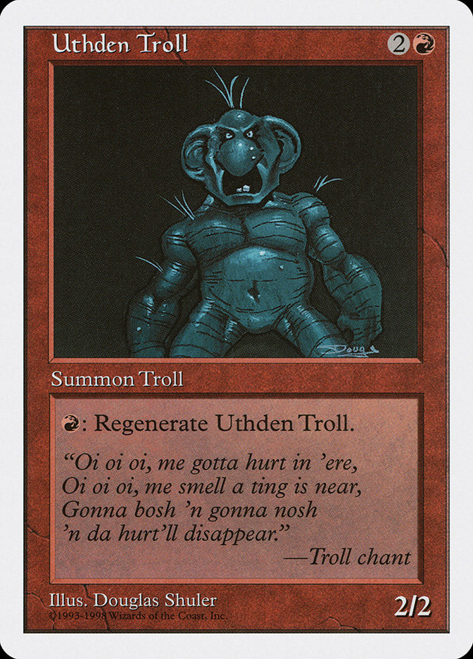 Uthden Troll [Anthologies] | PLUS EV GAMES 