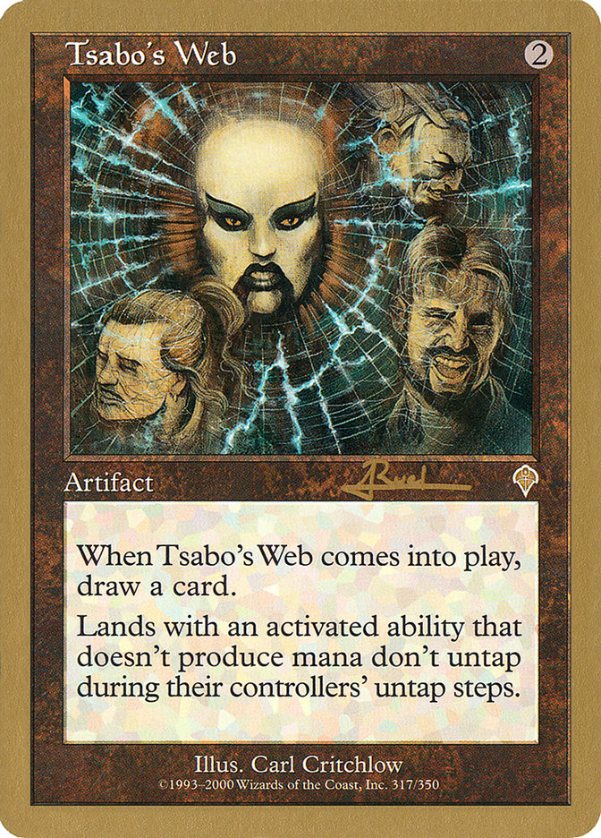 Tsabo's Web (Antoine Ruel) [World Championship Decks 2001] | PLUS EV GAMES 