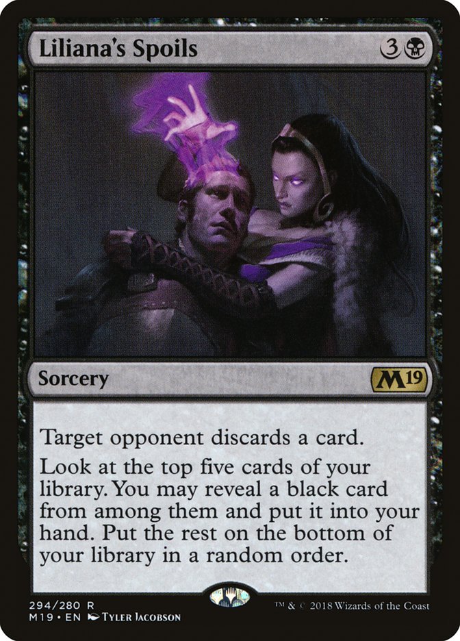 Liliana's Spoils [Core Set 2019] | PLUS EV GAMES 