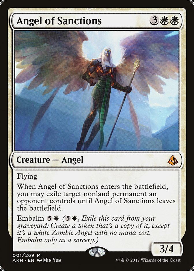 Angel of Sanctions [Amonkhet] | PLUS EV GAMES 