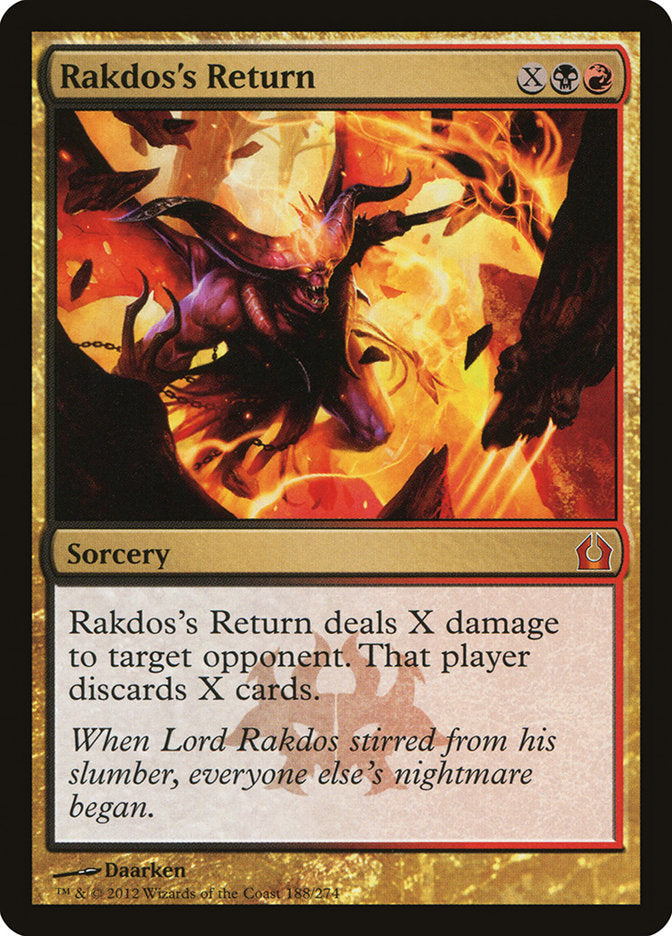 Rakdos's Return [Return to Ravnica] | PLUS EV GAMES 