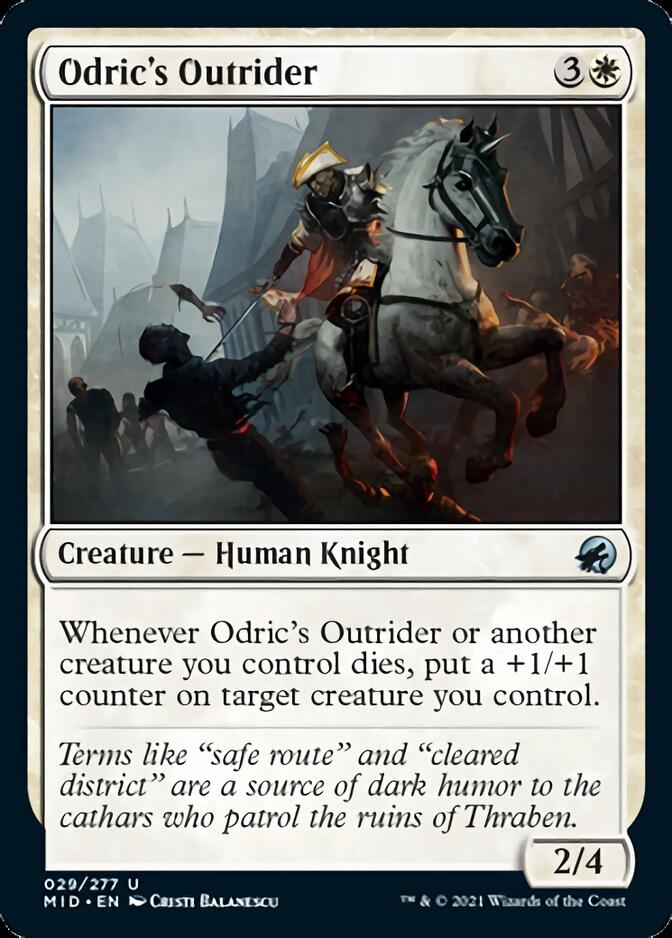 Odric's Outrider [Innistrad: Midnight Hunt] | PLUS EV GAMES 