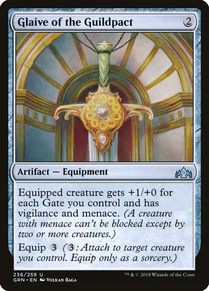 Glaive of the Guildpact [Guilds of Ravnica] | PLUS EV GAMES 