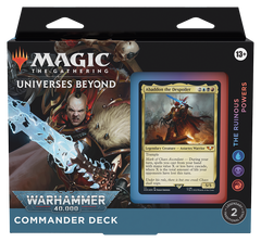 Warhammer 40,000 - Commander Deck (The Ruinous Powers) | PLUS EV GAMES 