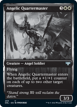 Angelic Quartermaster [Innistrad: Double Feature] | PLUS EV GAMES 